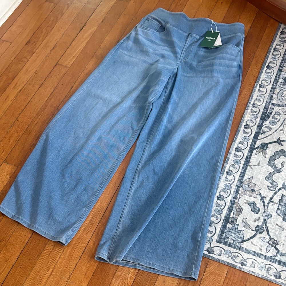 HALARA Blue Flare & Wide Leg Jeans